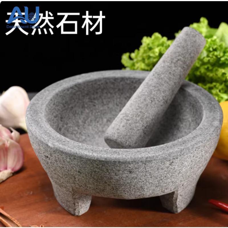 Mortar Pestle Granite - Natural Granite Mortar and Pestle, Suitable