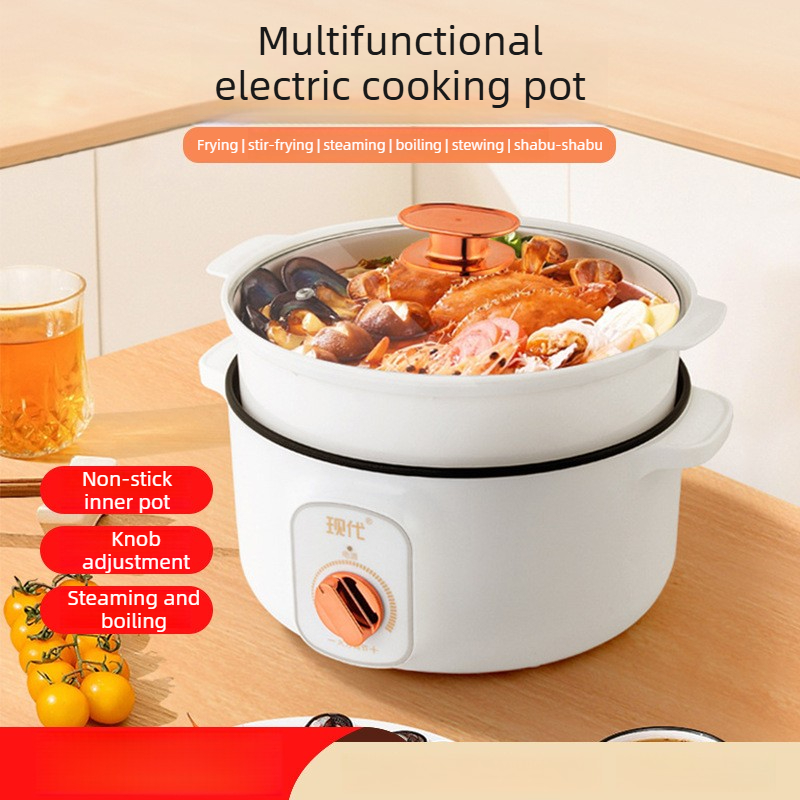 Home Cooking Electric - Multifunctional Mini Electric Hot Pot Portable