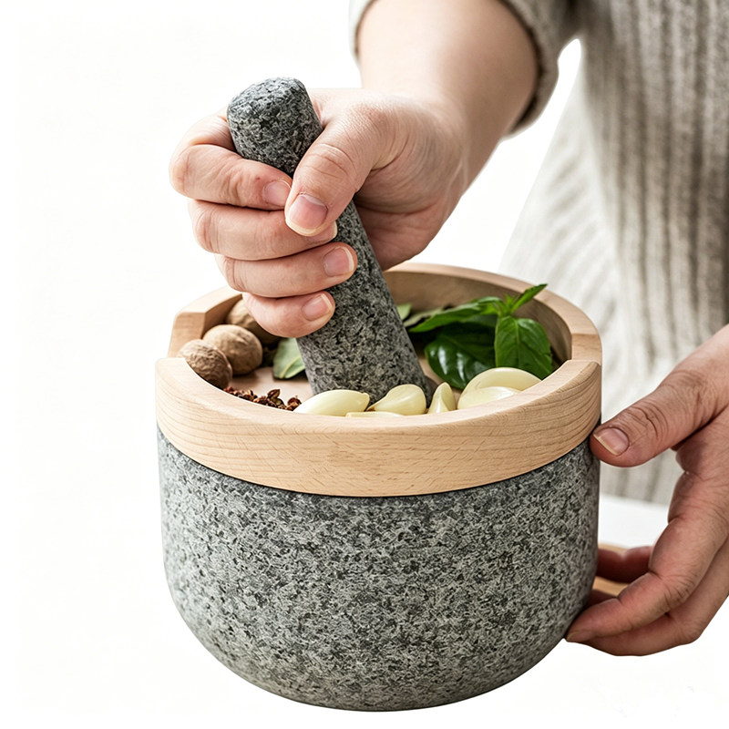 Mortar Pestle Granite - Pestle and Mortar Set Premium Solid