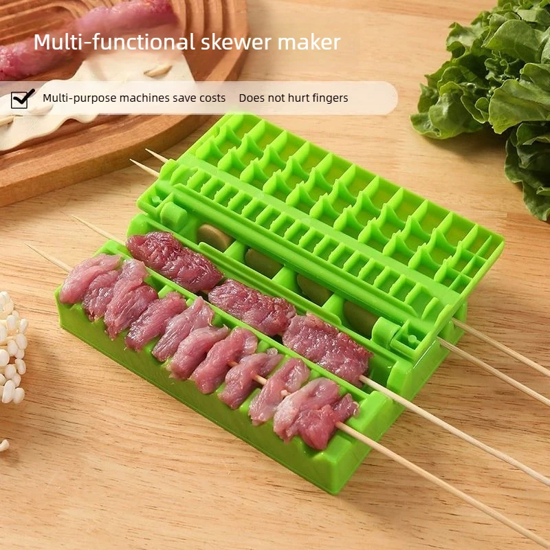 Home Cooking Appliances - Bestseller Multifunctional Meat Skewer Machine Fast