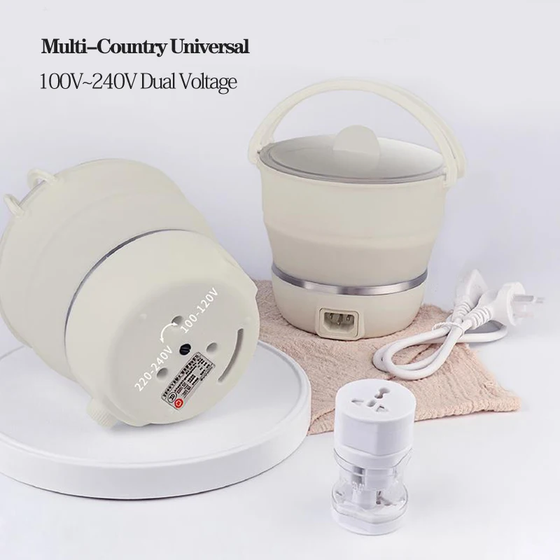 Hot Pot Portable Dual - Foldable Electric Hot Pot Portable Multifunctional