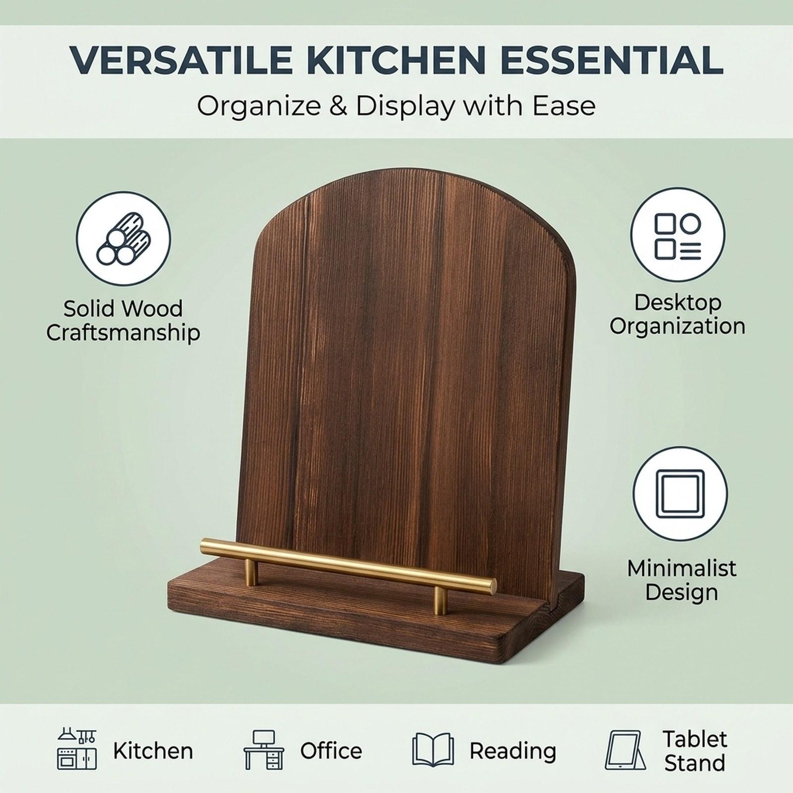 Wooden Cookbook Stand Recipe B - Home Cooking Recipe review and price