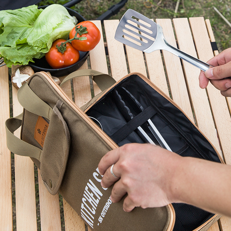 8pcs Camping Kitchen Cookware  - Home Cooking Set review and price