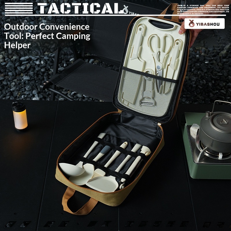 Portable 9Pcs Camping Kitchenw - Home Cooking Set review and price