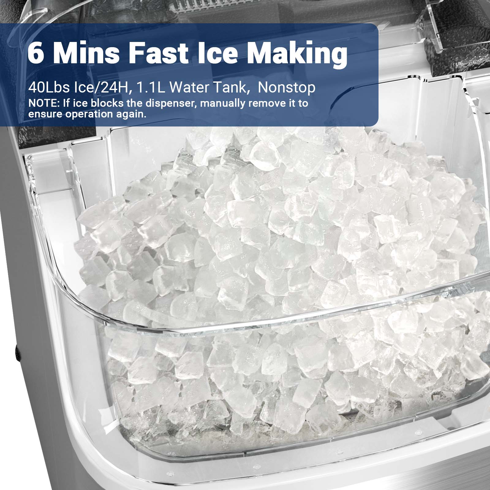 Nugget Ice Maker Countertop, S - Home Cooking Appliances review and price