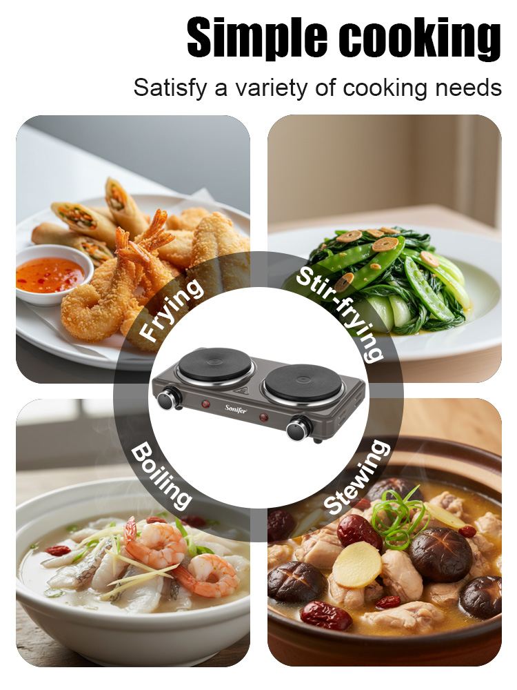 Double Burner Electric Stove S - Hot Pot Portable Dual review and price