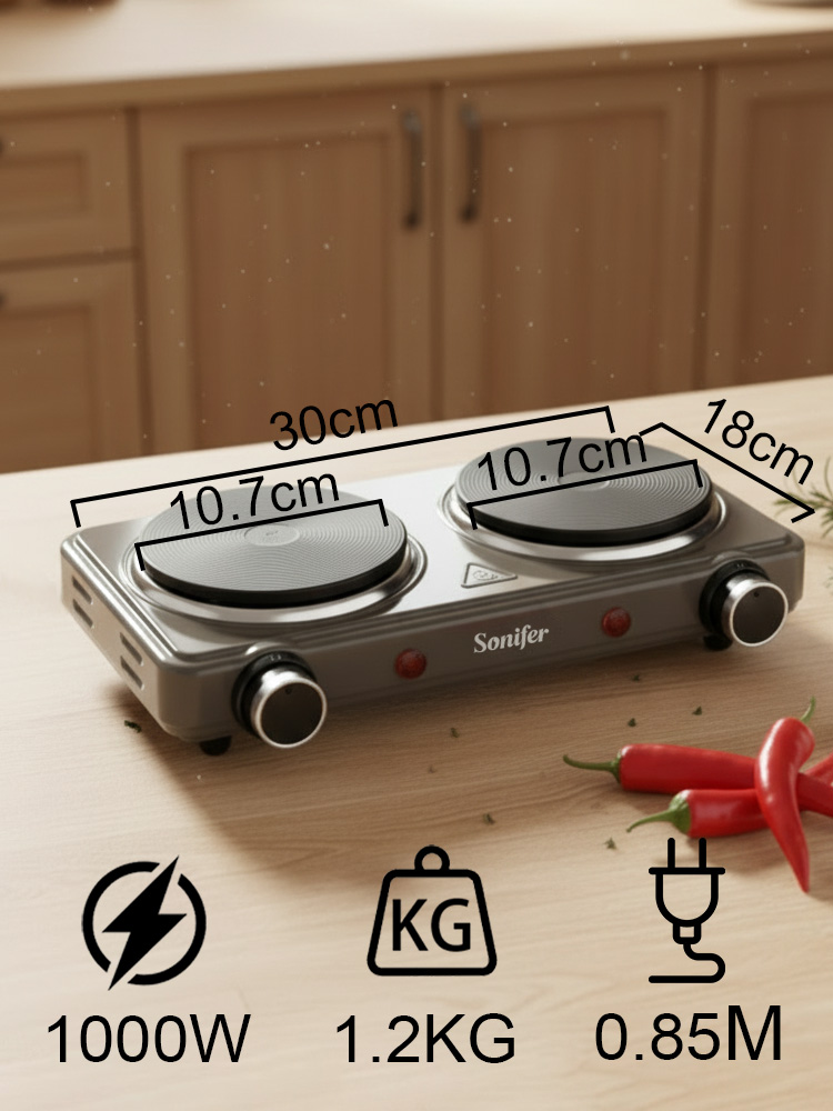 Double Burner Electric Stove S - Hot Pot Portable Dual review and price