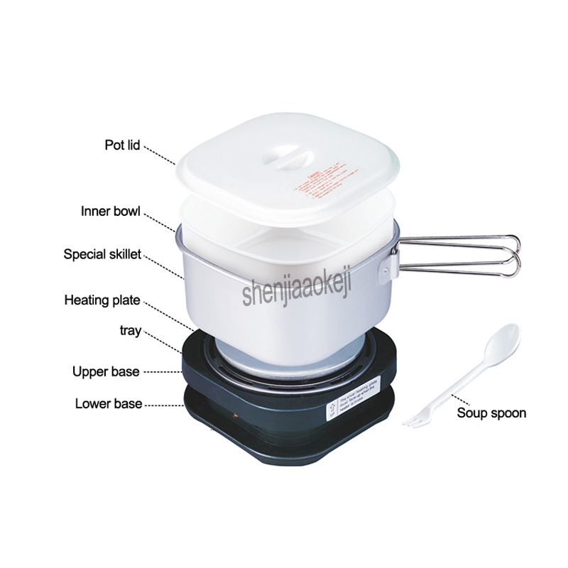 350w Dual Voltage Portable Min - Hot Pot Portable Dual review and price