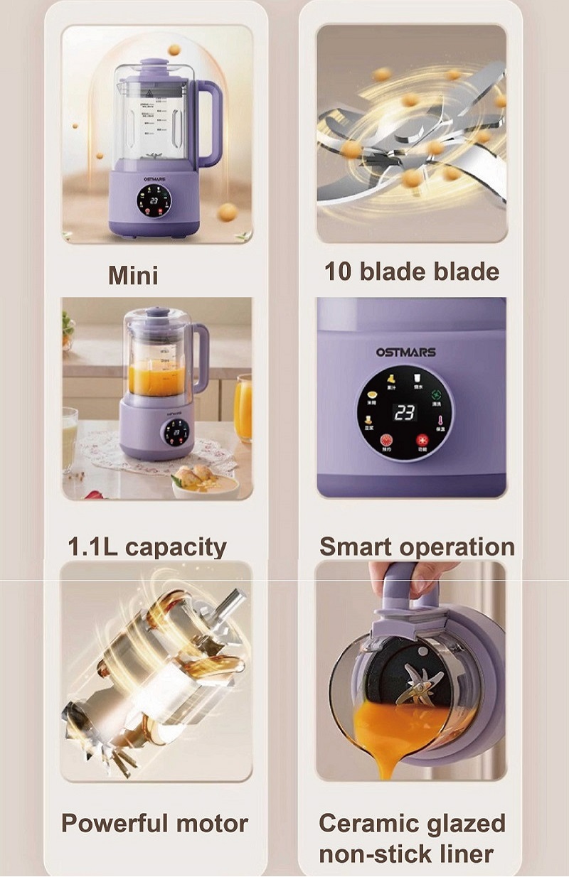 600W Home Soy Milk Machine 110 - Home Cooking Electric review and price