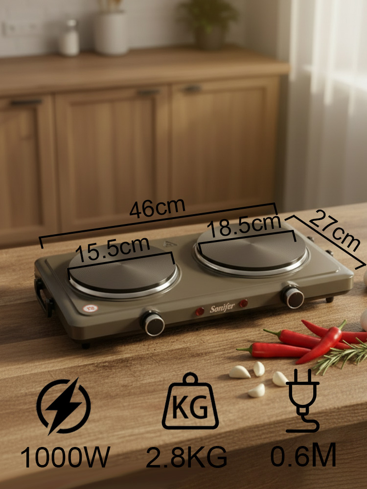 Sonifer SF-3071 Double Electri - Hot Pot Portable Dual review and price