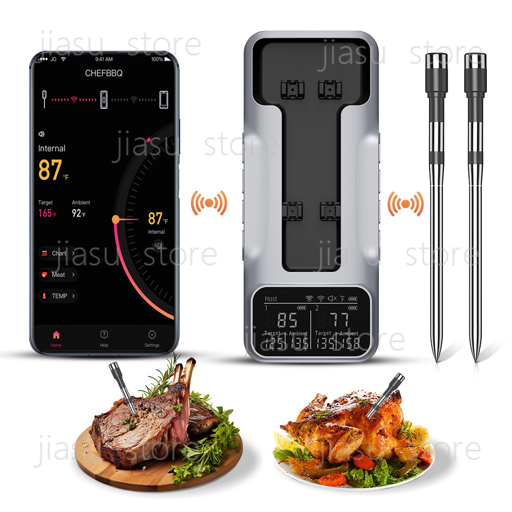 2026 Upgraded Bluetooth BBQ Th - Home Cooking App review and price