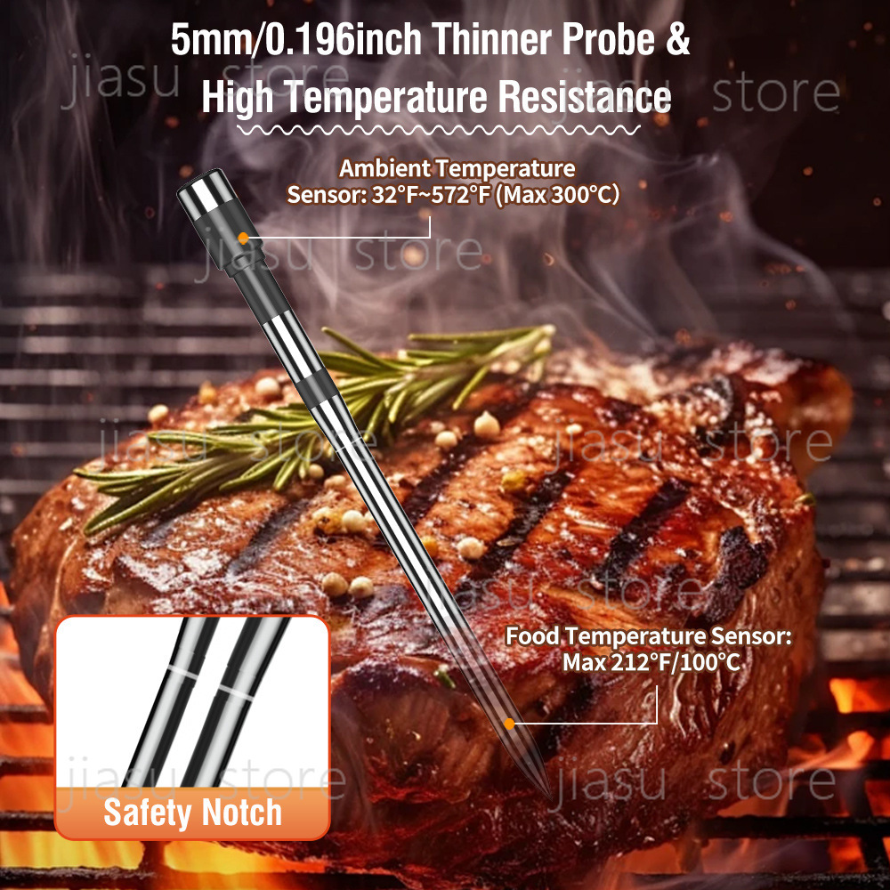 2026 Upgraded Bluetooth BBQ Th - Home Cooking App review and price