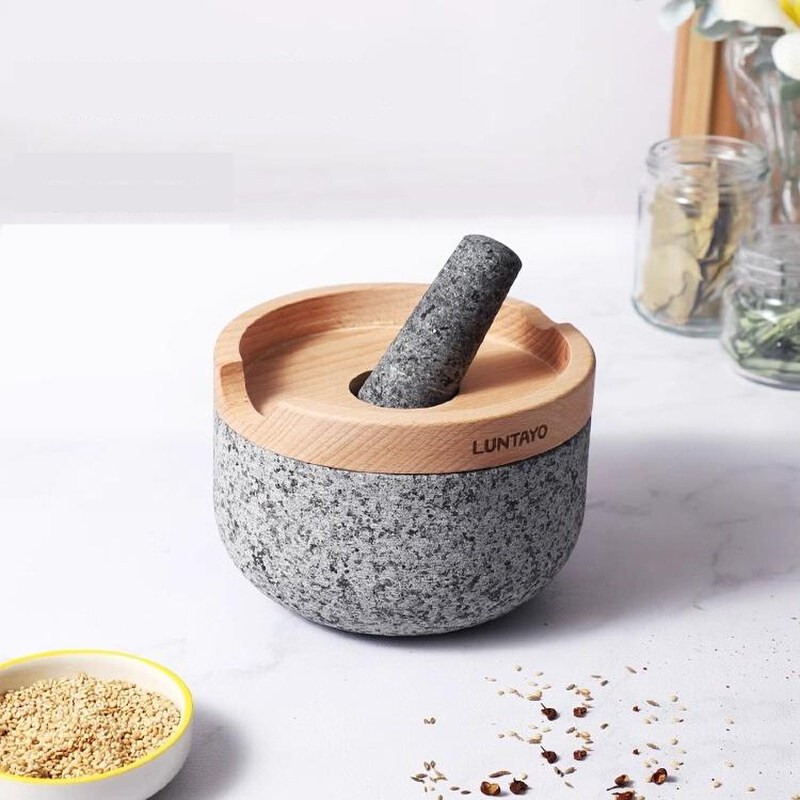 Pestle and Mortar Set Premium  - Mortar Pestle Granite review and price