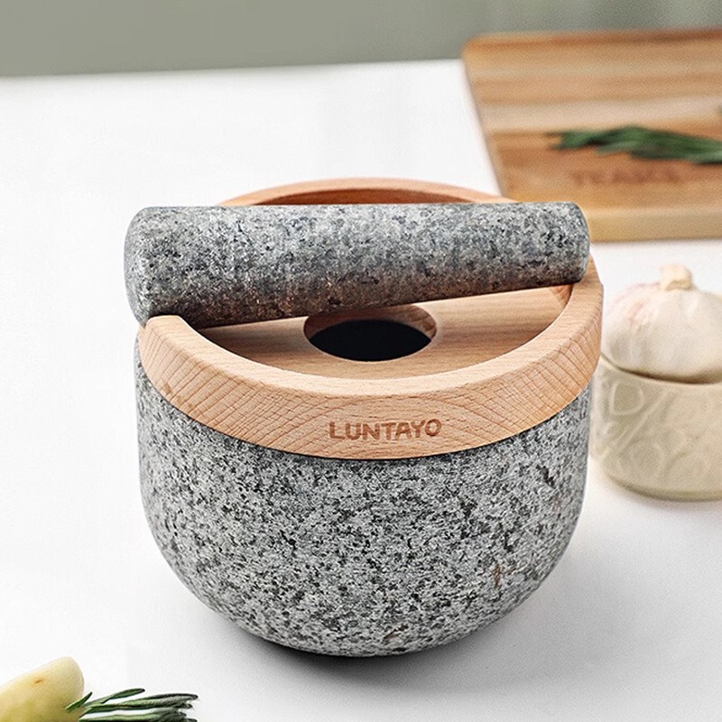 Pestle and Mortar Set Premium  - Mortar Pestle Granite review and price