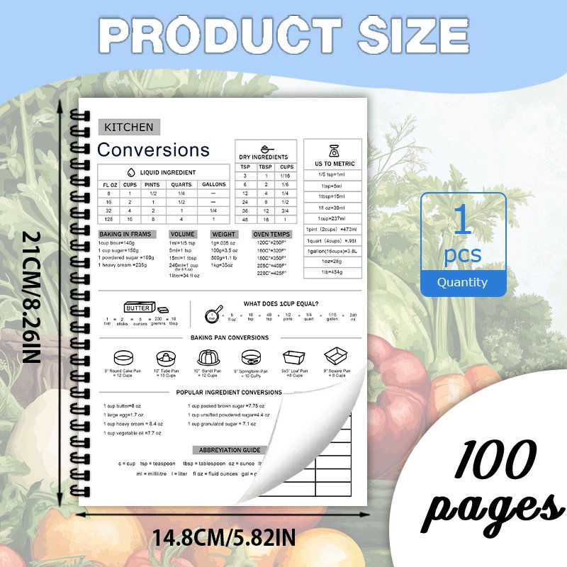 A5 recipe book, blue grid, vin - Home Cooking Recipe review and price