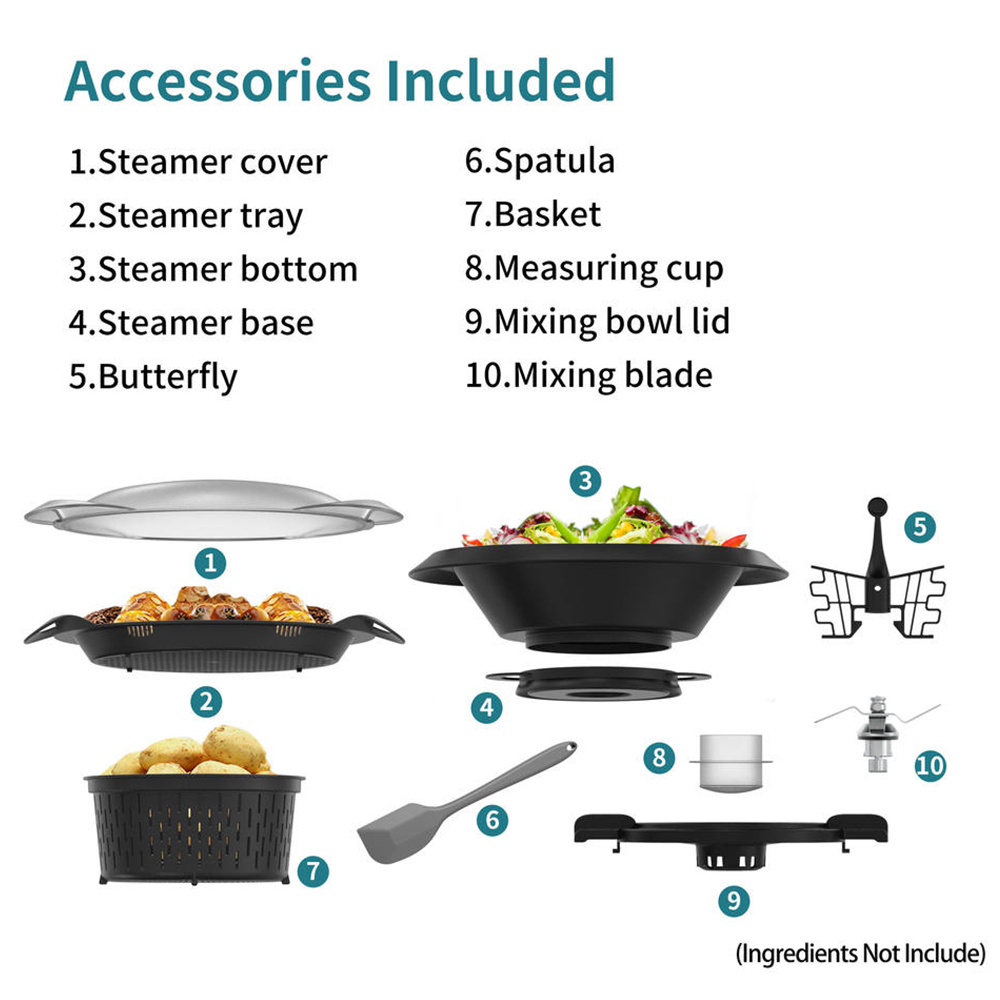 All in One Multifunction Cooki - Home Cooking Robot review and price