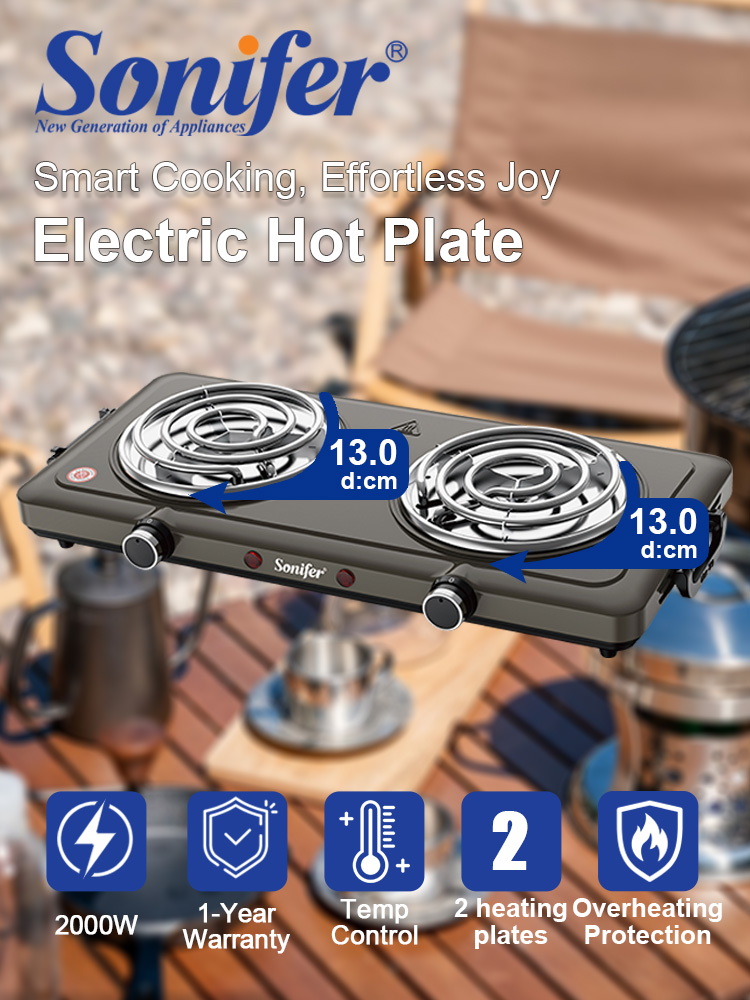 Sonifer SF-3070 Double Electri - Hot Pot Portable Dual review and price