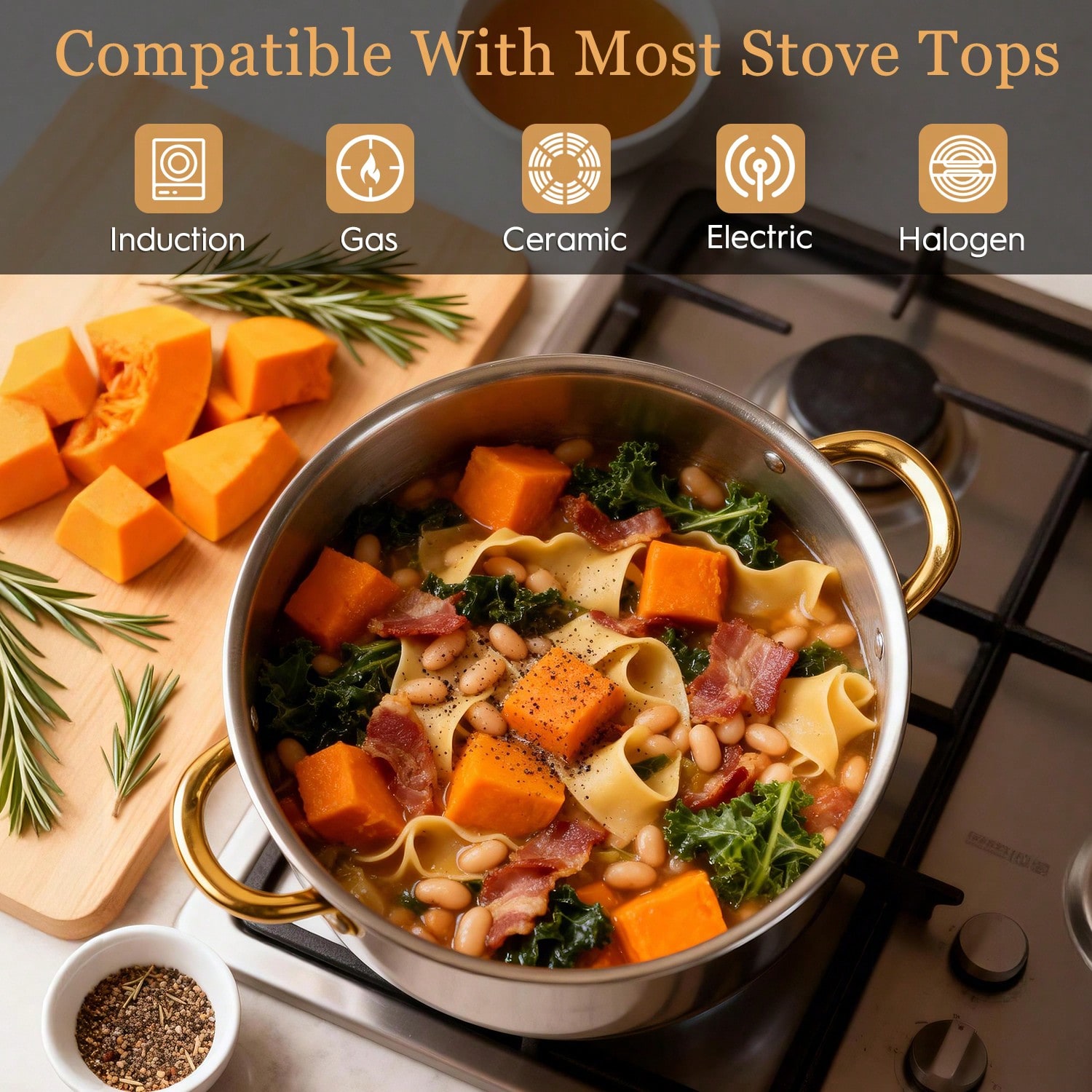 Stainless Steel Pot Set Modern - Home Cooking Set review and price